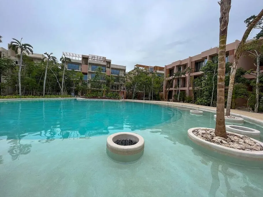 New And Cozy Loft With Pool In Aldea Zama Apartment Tulum