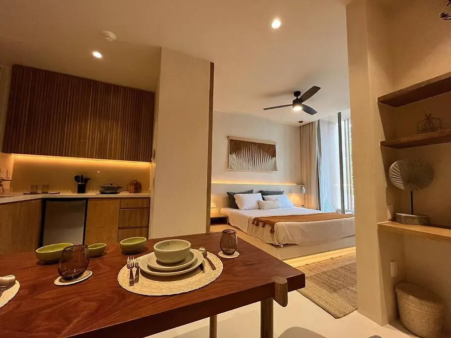New And Cozy Loft With Pool In Aldea Zama Apartment Tulum Mexico