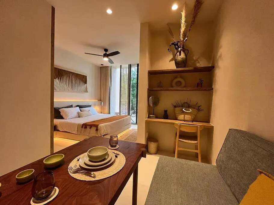 New And Cozy Loft With Pool In Aldea Zama Apartment Tulum
